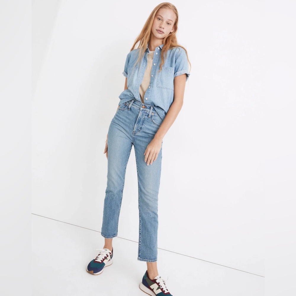 Madewell The Perfect Vintage Jean in Banner Wash Size 26